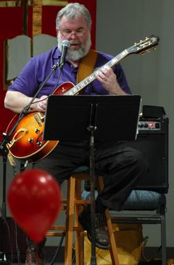 Bruce Jackson with Guitar, 2007